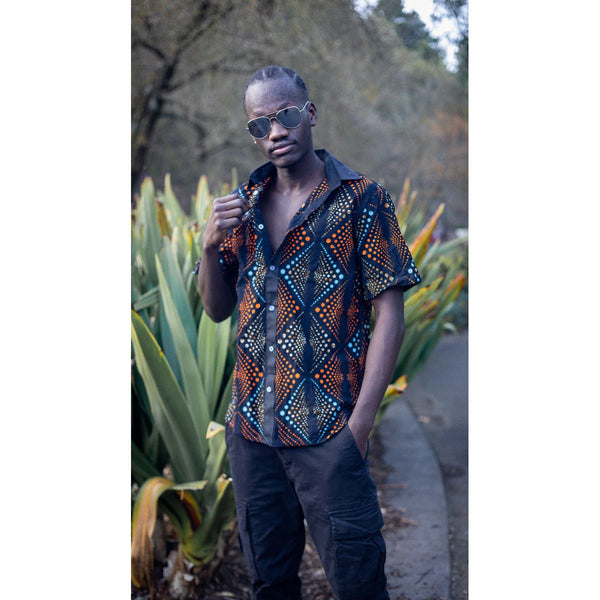 Kabina  african print shirt