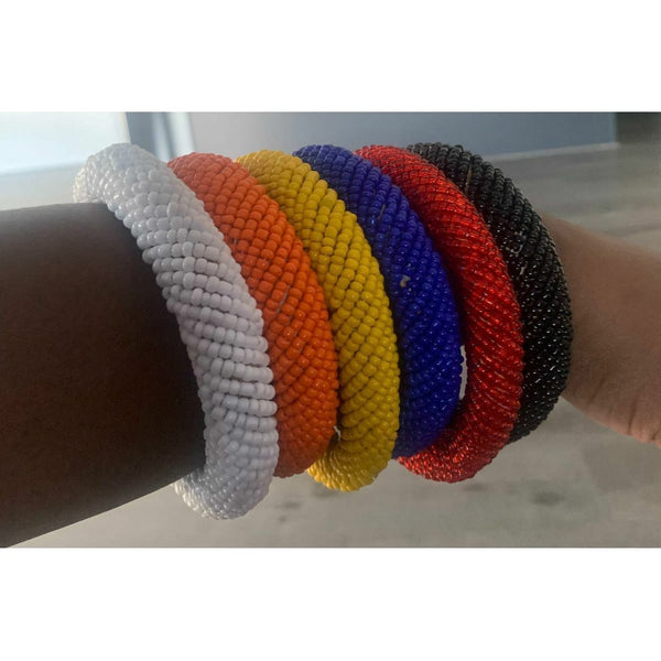 Thin plain Zulu bangles - Savannah Fashions